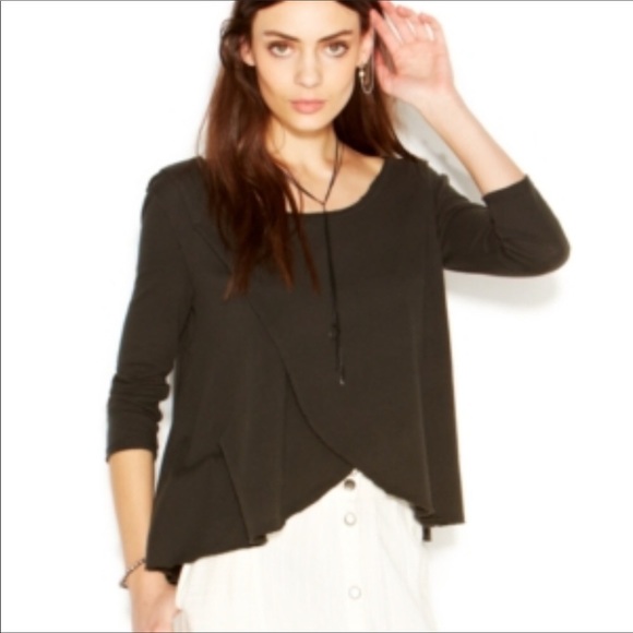 Free People Bonsai Tee In black - Picture 4 of 8